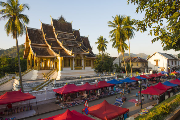 The Night Market, where vendors sell textiles, ceramics, jewellery and artworks.