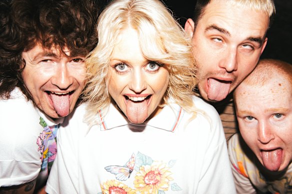 Amyl and the Sniffers’ free gig at Federation Square on Friday night was cancelled over safety concerns.