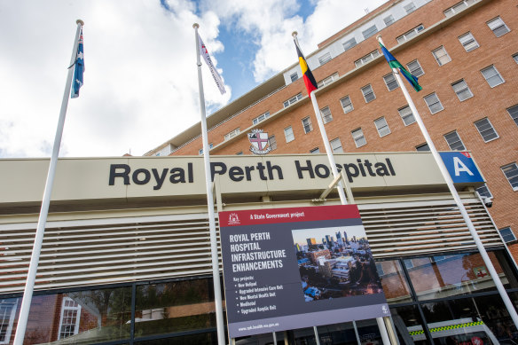 Three health workers at Royal Perth Hospital are now in quarantine. 