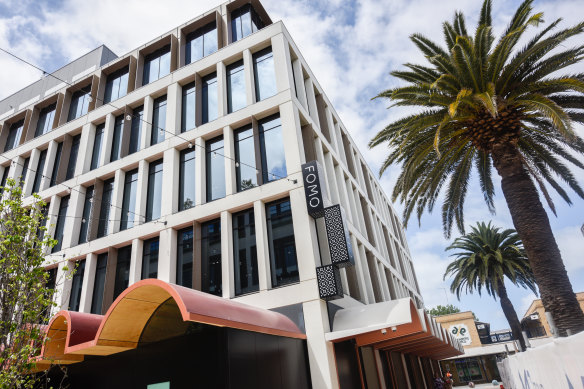 The two buildings comprising the development will be connected through a laneway.