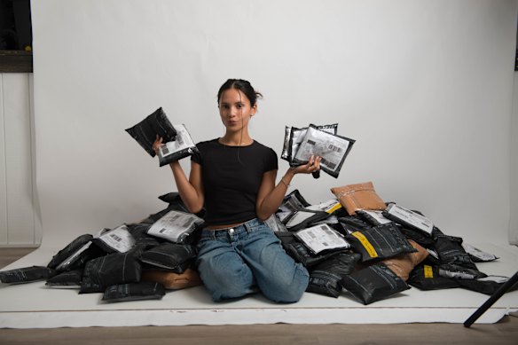 The online store is now a full-time job for Jessica Read and her parents.