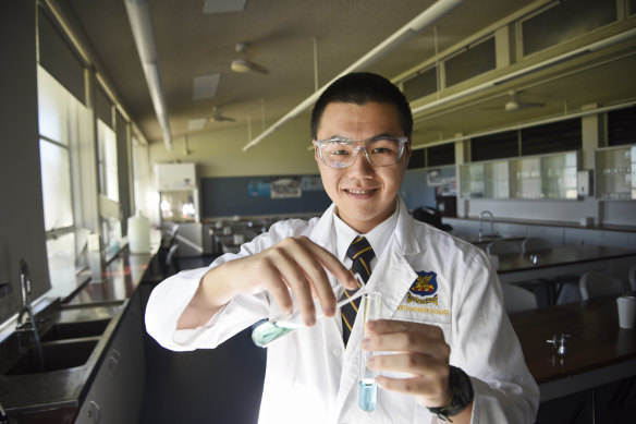 Keith Wong will be the first student from WA since 2016 to represent Australia in the International Science Olympiads.