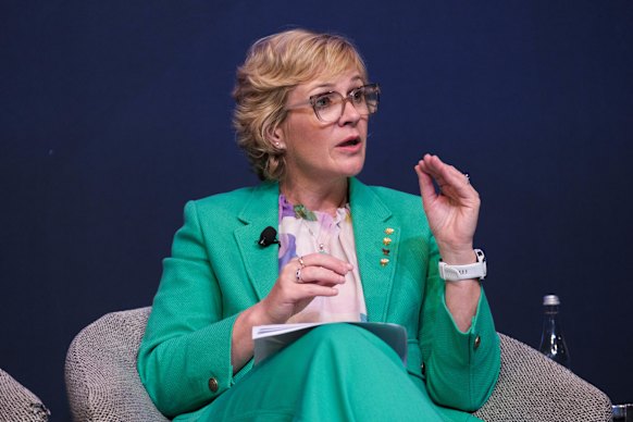 Deputado independente Zali Steggall. 