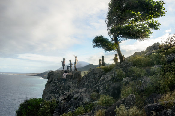 Wendy was filmed on real locations such as the island of Montserrat. 