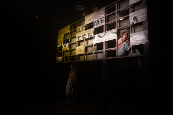 Caroline Lee and Emily Goddard star in Wittenoom.