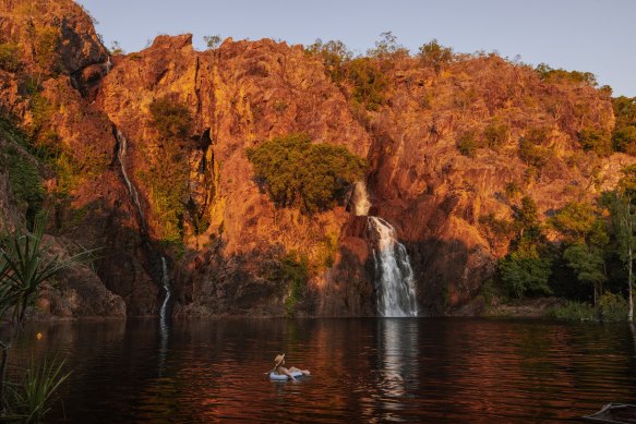 The anti-tourist tour … Ethical Adventures visit Litchfield attractions where the crowds aren’t, like Wangi Falls.