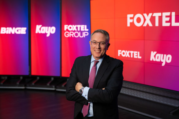 Patrick Delany has transformed Foxtel.