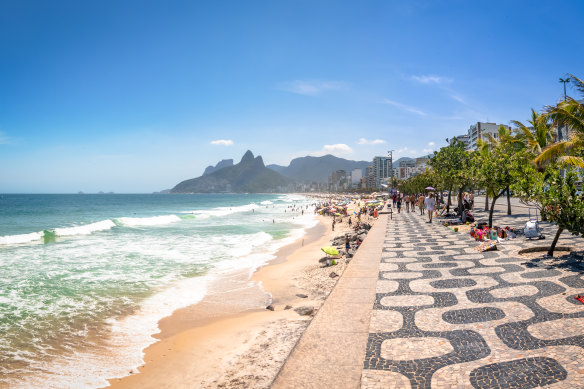 Ipanema Beach, Brazil.