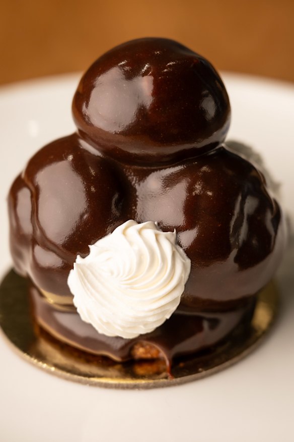 Bianco nero dessert. 