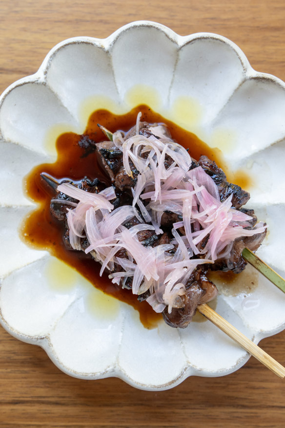 Wagyu skewers