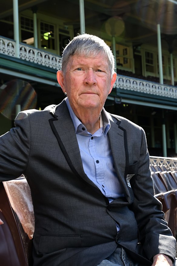 Ian Heads in 2023, when he was inducted into the Rugby League Hall of Fame.