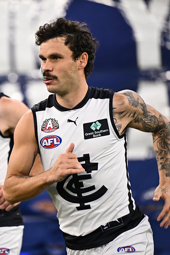 Zac Williams has been seconded into Carlton’s midfield.