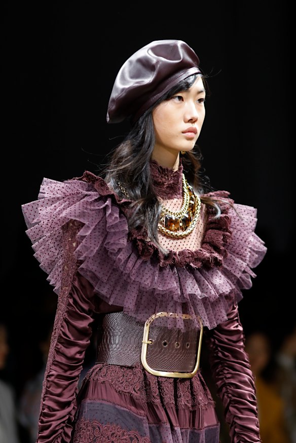 Vive la resistance ... a model at Zimmermann.