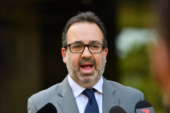 Attorney-General Martin Pakula   said he never lobbied about the Cranbourne West rezoning.