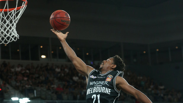 Casper Ware in action against New Zealand on Friday.