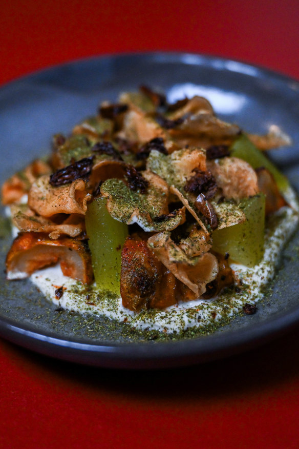 Sunchoke kiri pani.
