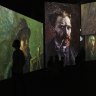 The Van Gogh Alive exhibition.