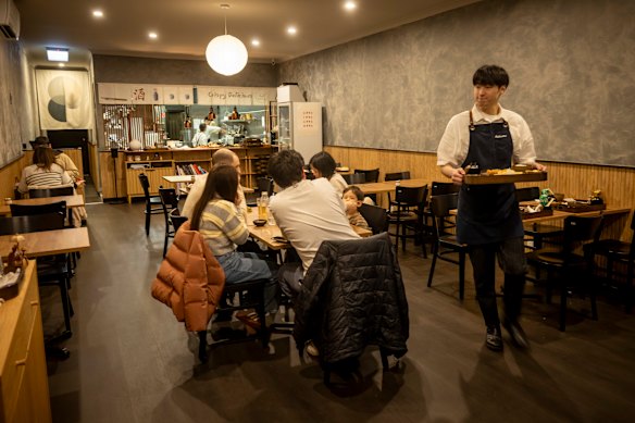 The casual Glen Huntly restaurant is walk-ins only.