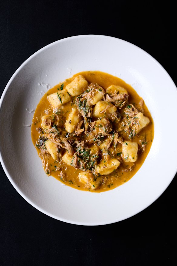 Gnocchi with short rib ragu. 
