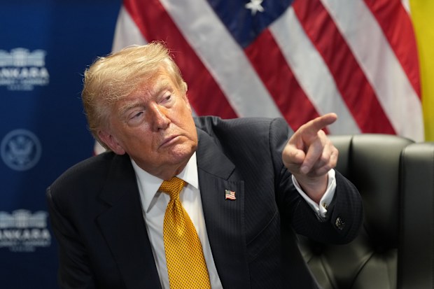 Donald Trump made a series of gaffes at a press conference in Ankara.