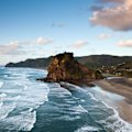 Piha Beach near Auckland.