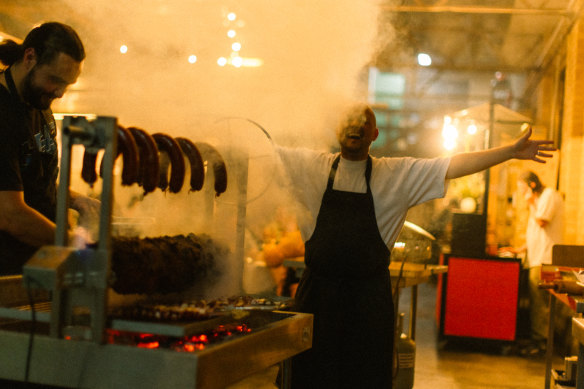 Mexican and Lebanese cuisines come together at Tacos and Toum. 