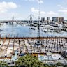 A legal stoush is brewing over the watertight structure known as a cofferdam that allowed the foundations of the new market to be laid.