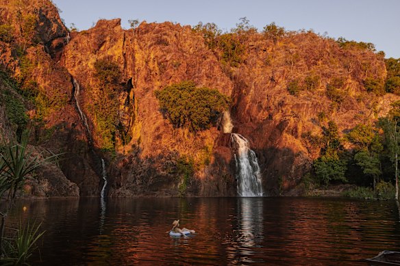 The anti-tourist tour … Ethical Adventures visit Litchfield attractions where the crowds aren’t, like Wangi Falls.