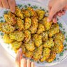 No one can stop at one of these frittelle di zucchine (zucchini fritters).