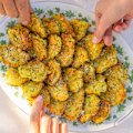 No one can stop at one of these frittelle di zucchine (zucchini fritters).