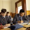 Year 10 students in a Latin class at Sydney Grammar.
