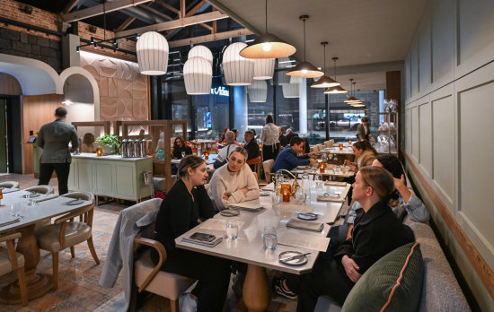 North & Common restaurant inside what was once Pentridge Prison’s canteen.