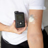 More than 90,000 Australians now use a wearable glucose monitoring device. 