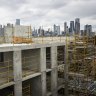 The state government has a target of building 80,000 new homes every year.