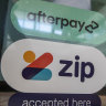 The government is in the middle of regulating buy now, pay later products like Afterpay and Zip.