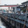 Central Pier at Docklands was evacuated after being deemed unsafe.