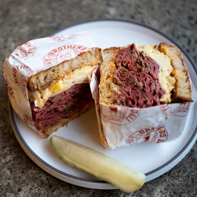 Reuben sandwich.