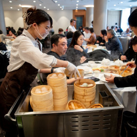 Yum cha is available every day. 