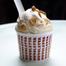 Earl Grey and candied pistachio ice-cream at Nuvoletta.