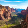 Angels Landing, Zion National Park, Utah.