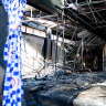 Two men fled ‘suspicious’ fire at Balmain Leagues Club site, police say