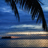 View from the Manus Island detention centre