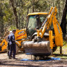 Earthmoving equipment, anthropologist assist in search for missing campers