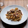 Pappardelle pasta at Cicciolina in St Kilda.