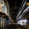 Melbourne in the midst of lockdown six in August 2021.