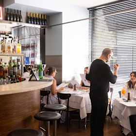 Il Bacaro’s wait staff know how to gauge a table.