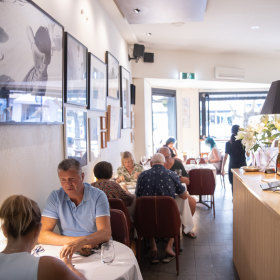 Inside Cafe Southall.