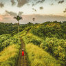 The beautiful walk along Campuhan Ridge in Ubud.