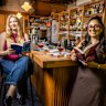 Sonja Rose (left) and Samara Sequeira of Reading Party Melbourne, which encourages more reading, less scrolling.