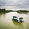 Float on by ... setting sail in Mildura.